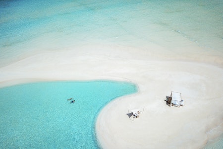 Sleeping Under the Stars at Milaidhoo Island